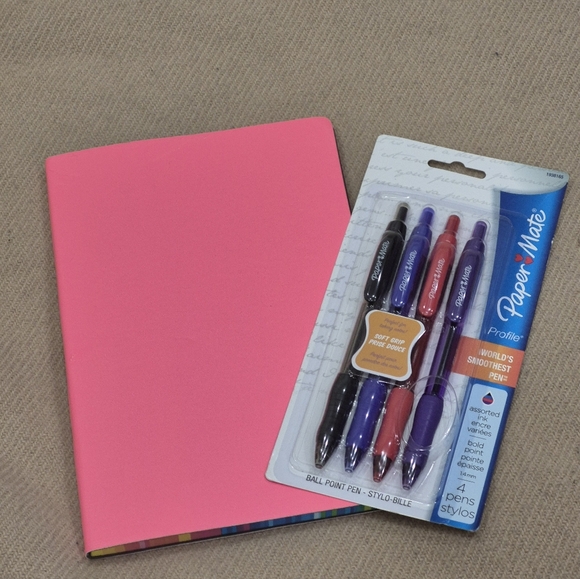 Pink Notebook and Pen Set - Picture 16 of 16
